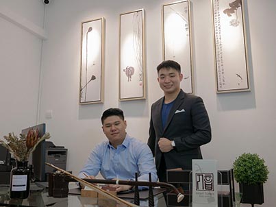 Eight Tones Music School Co Founders - Aaron and Daryl